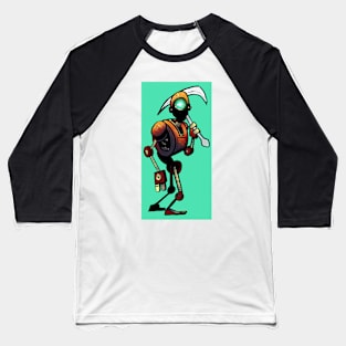 Mining Robot Baseball T-Shirt